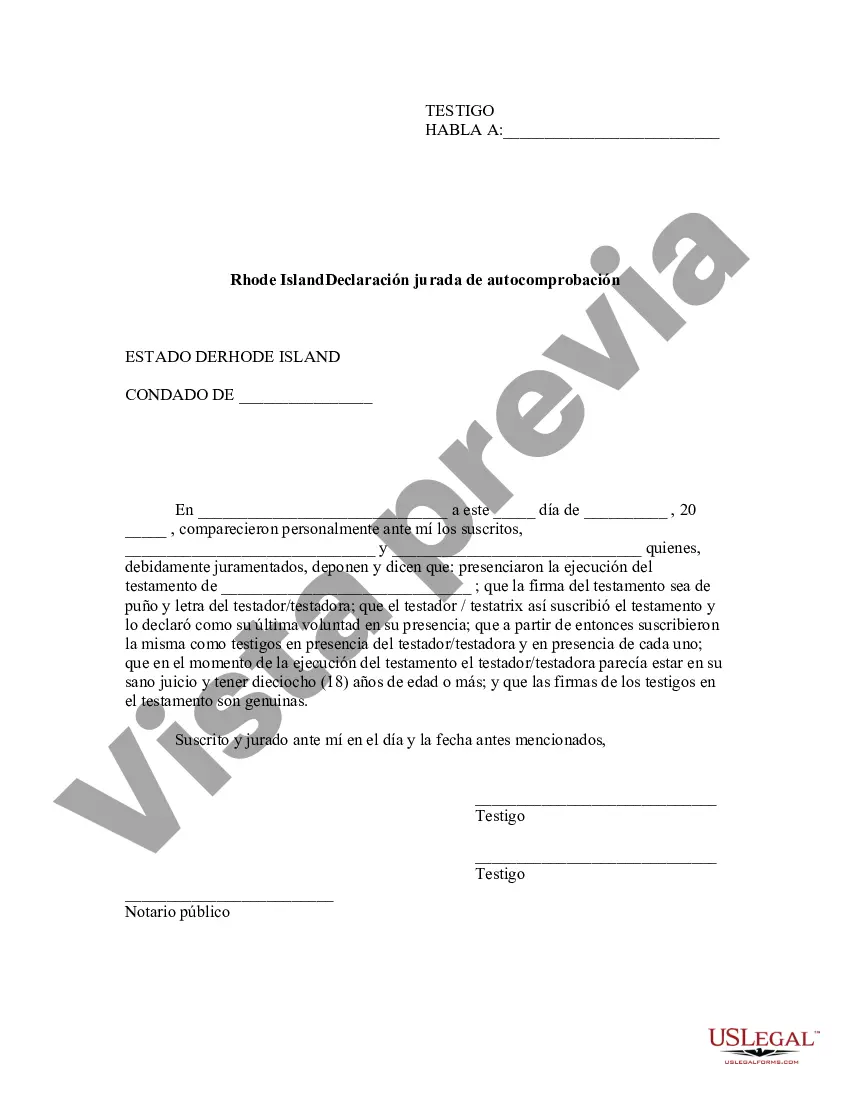 Preview Codicilo al formulario de testamento para enmendar su testamento - Cambios o enmiendas de testamento