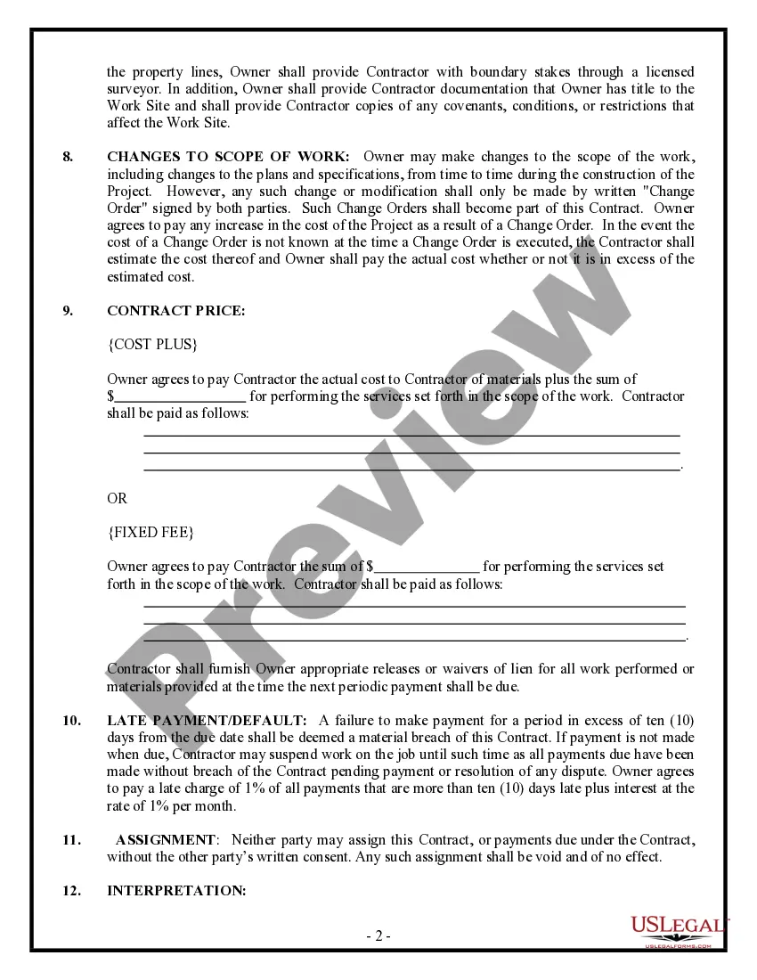 Get Demolition Contract for Contractor Preview Demolition Contract for Contractor