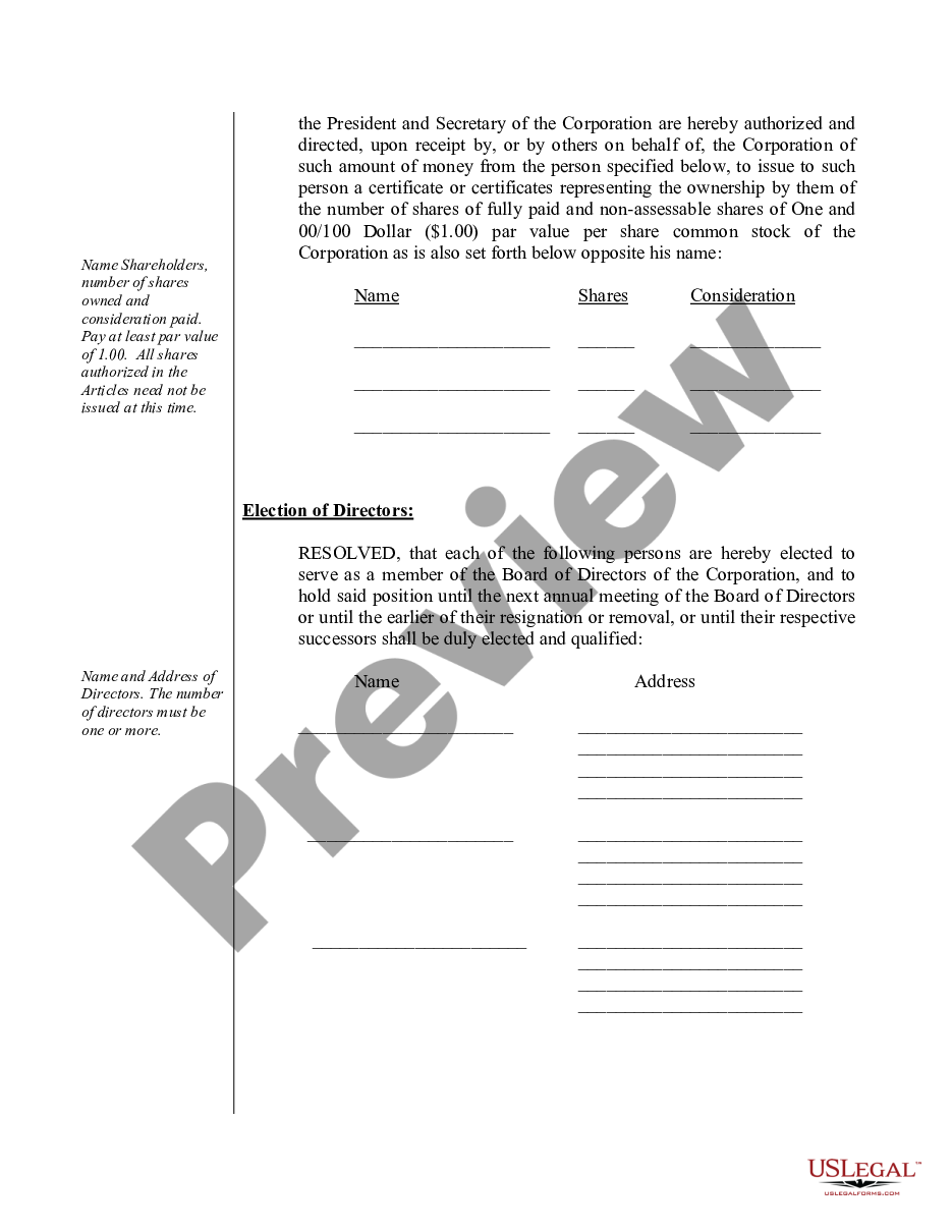 page 9 Professional Corporation Package for South Carolina preview