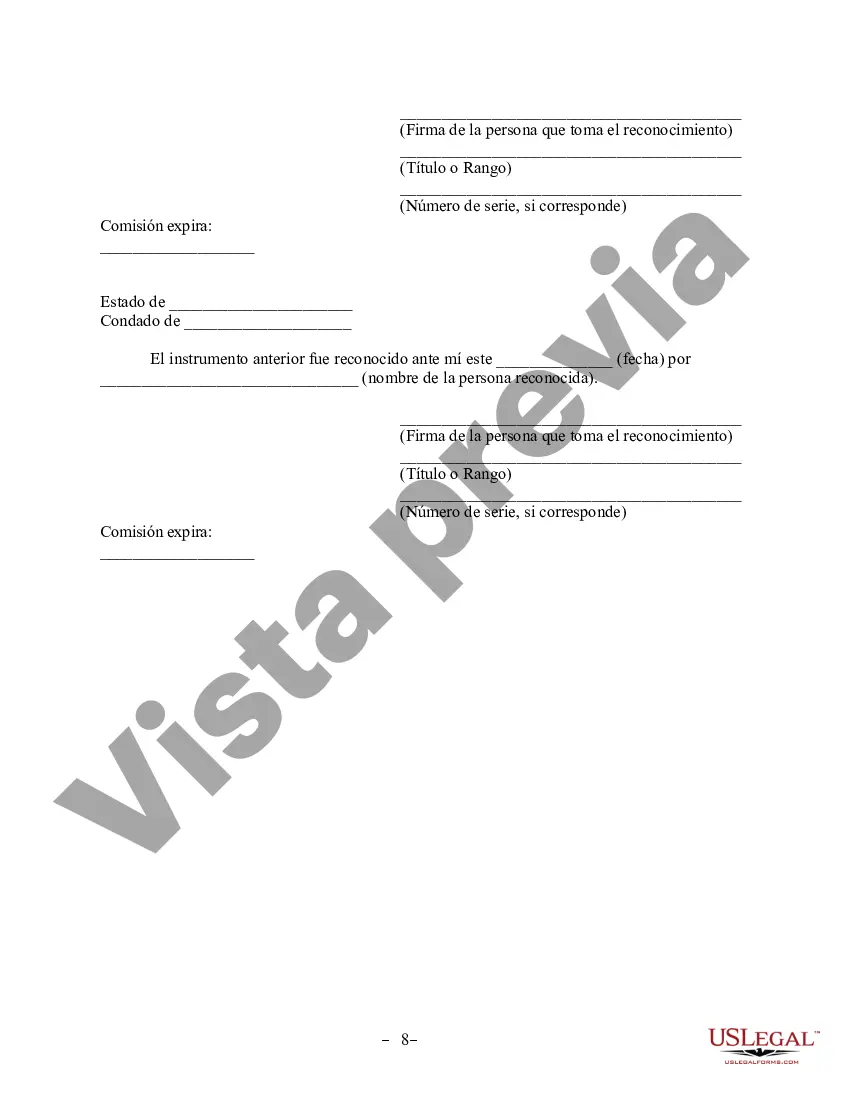 Preview Acuerdo de propiedad posnupcial - Carolina del Sur