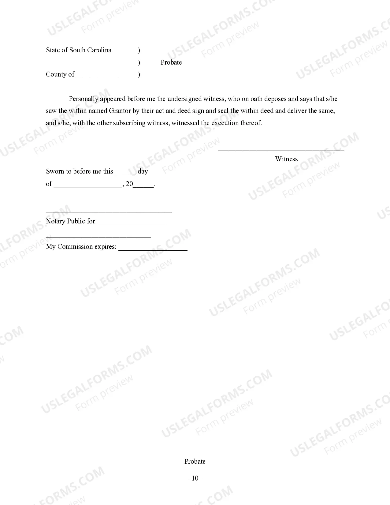 Preview Quitclaim Deed - Limited Liability Company to Limited Liability Company