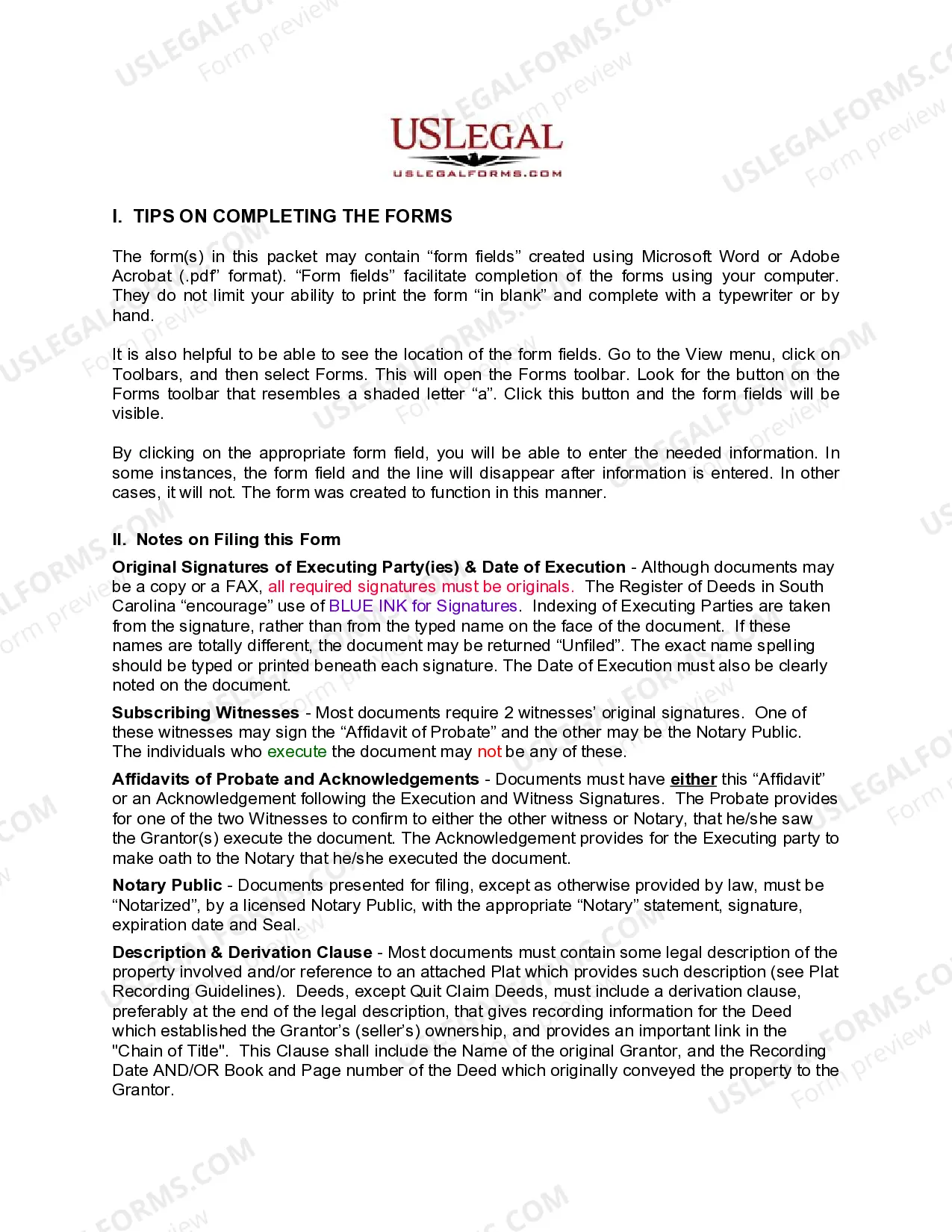 Preview Quitclaim Deed - Limited Liability Company to Limited Liability Company