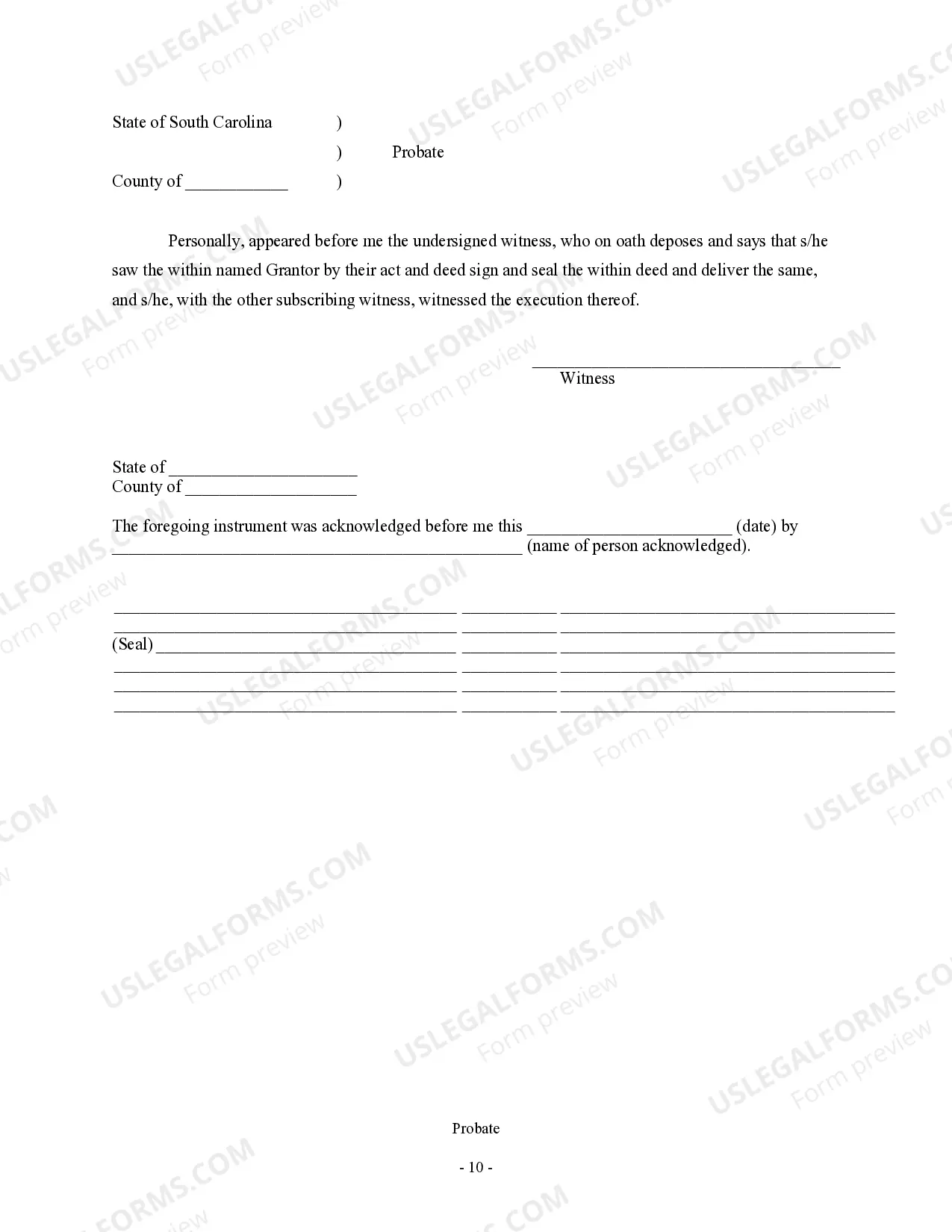 Preview Warranty Deed - Individual to Individual with a Retained Life Estate in Grantor