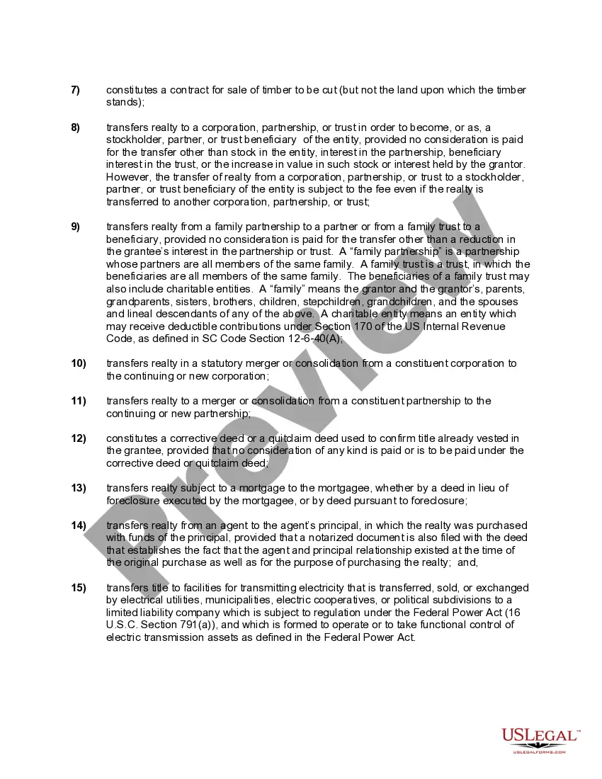 Preview Enhanced Life Estate or Lady Bird Warranty Deed from Individual to Individual