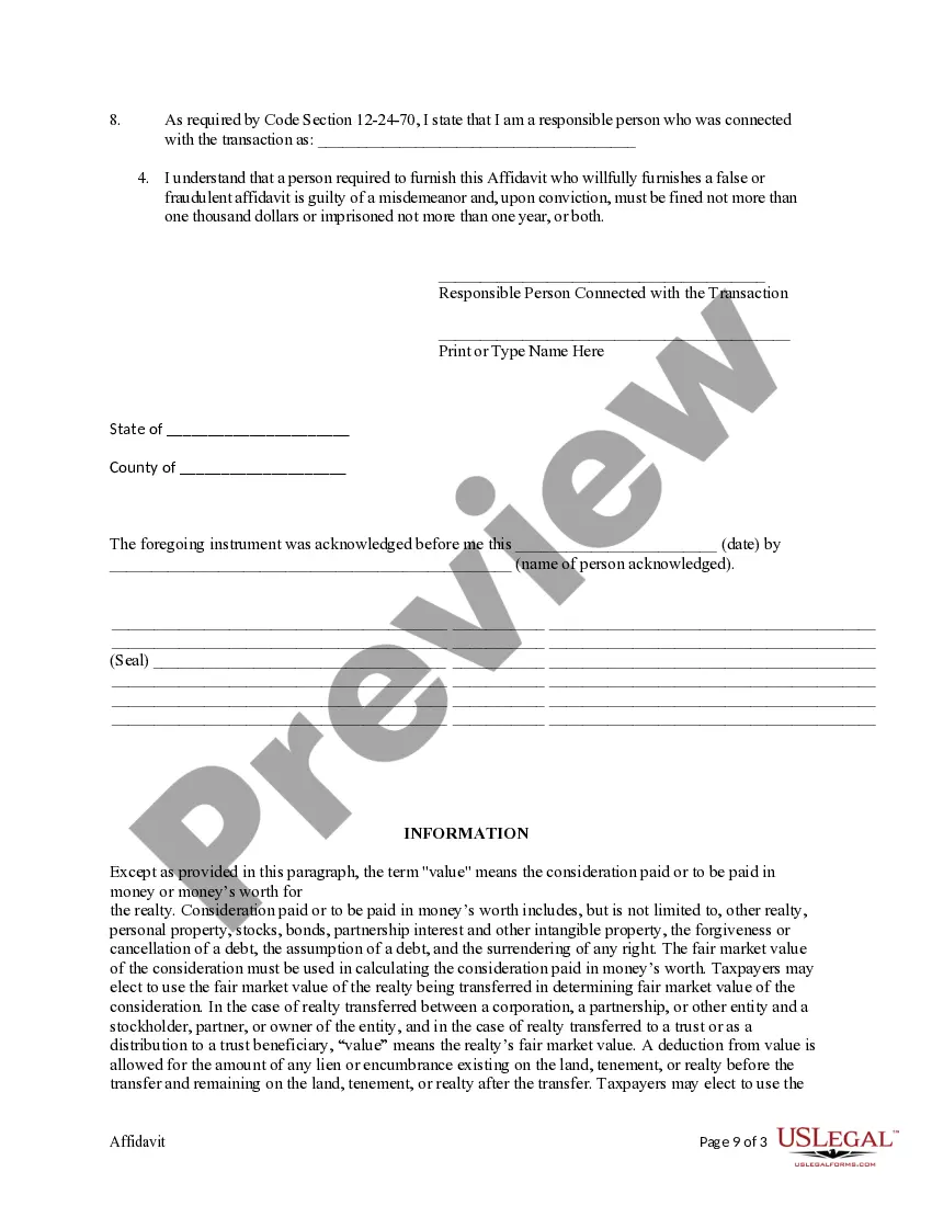 Preview Enhanced Life Estate or Lady Bird Warranty Deed from Individual to Individual