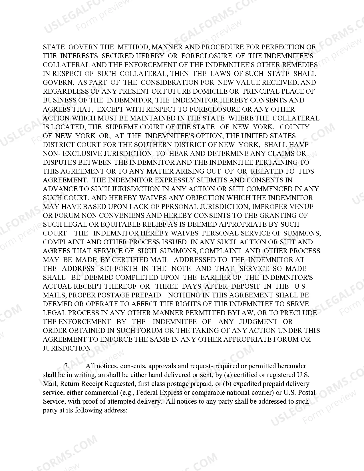 Preview Environmental Compliance and Indemnification Undertaking