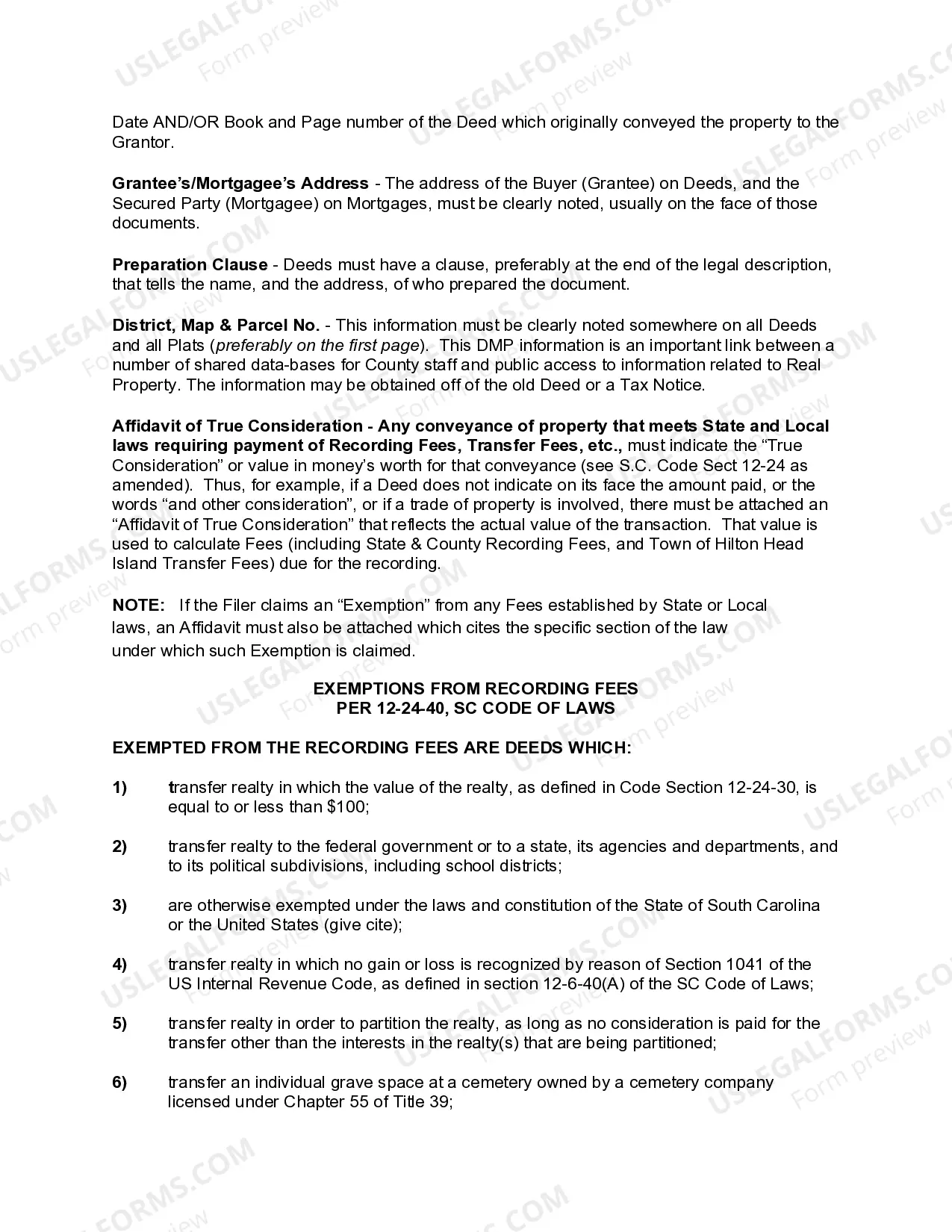 Preview Life Estate Deed from Two Individuals / Husband and Wife to an Individual