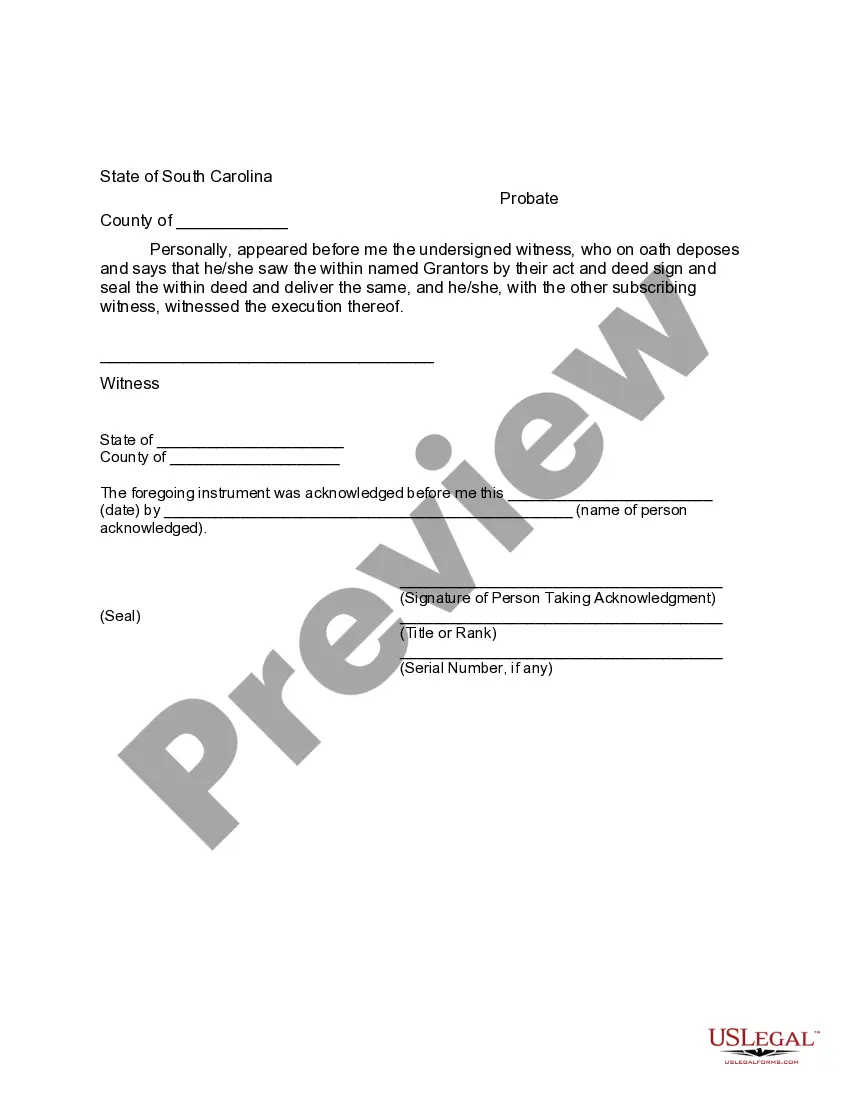 Preview Deed of an Interest to Time Share from Parents to Children