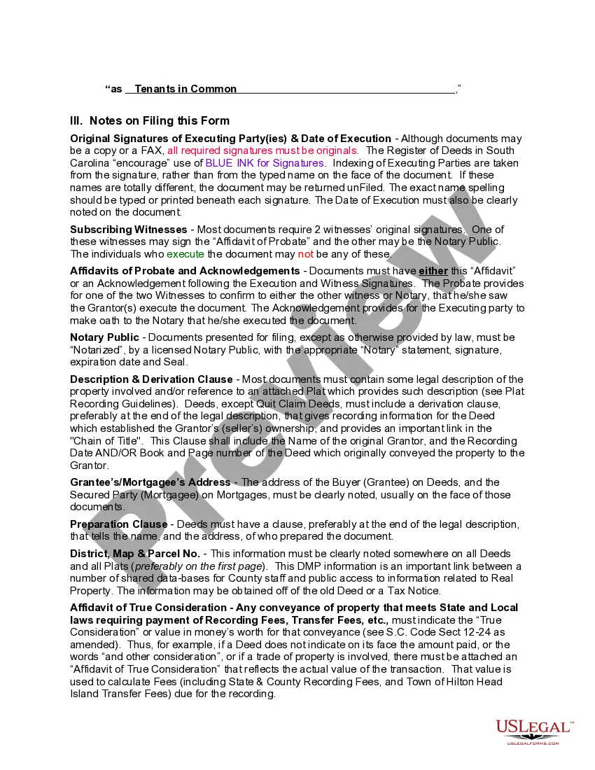 Preview General Warranty Deed from an Individual to Two Individuals with a Retained Life Estate in Grantor