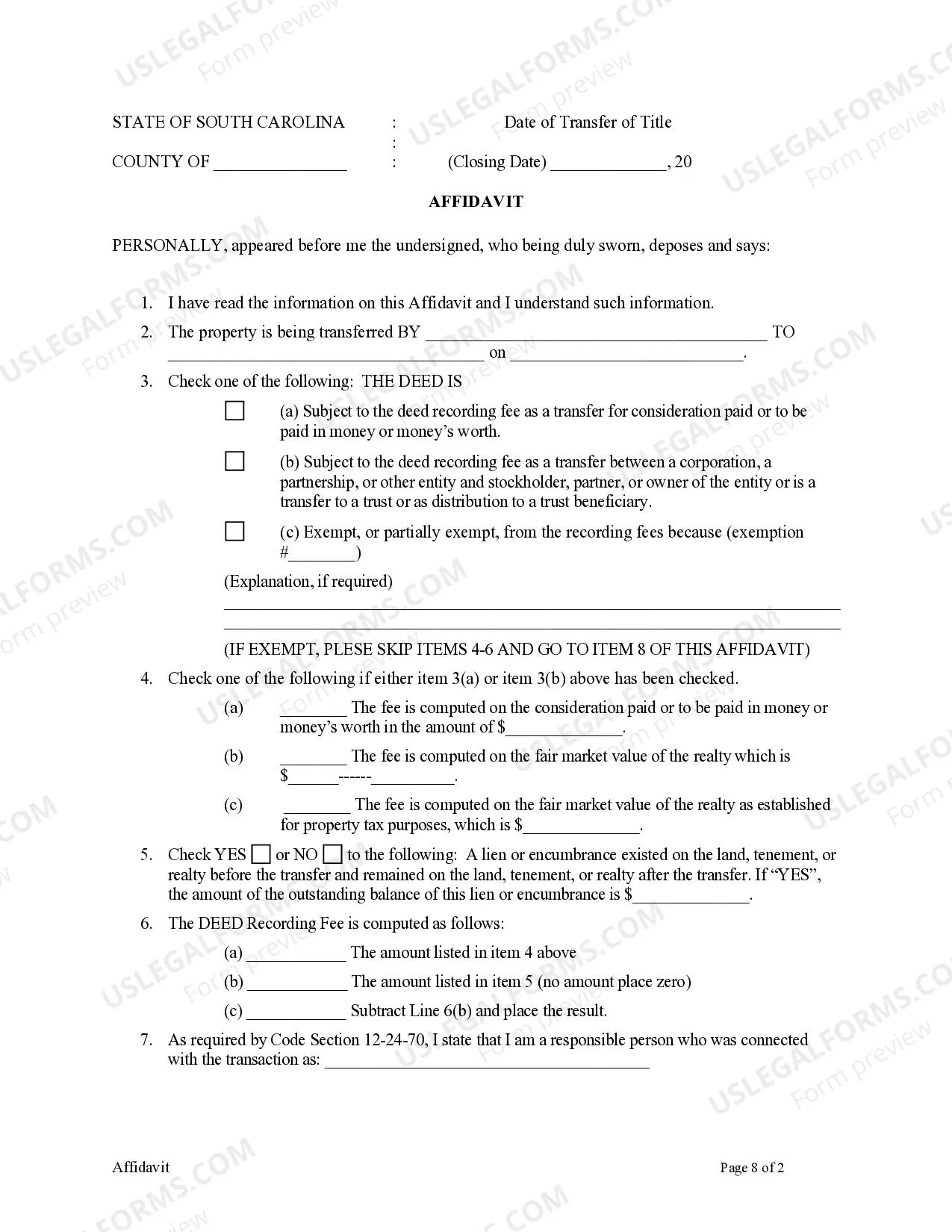 Preview Quitclaim Deed - Timeshare - Trust to a Trust