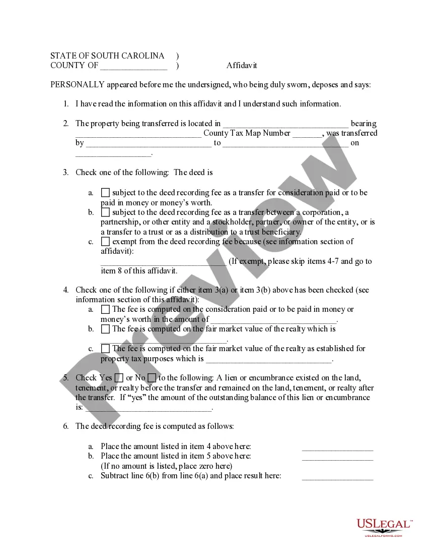 Preview Electric Line Right-of-Way Easement
