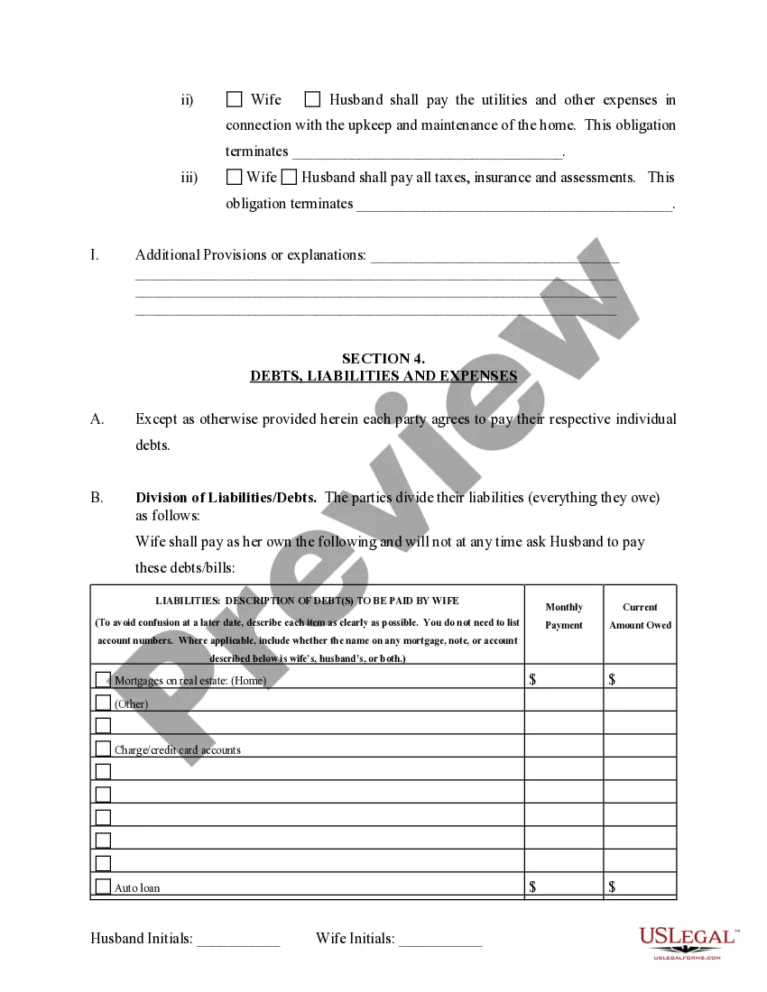 Get Marital Domestic Separation and Property Settlement Agreement Adult Children Preview Marital Domestic Separation and Property Settlement Agreement Adult Children
