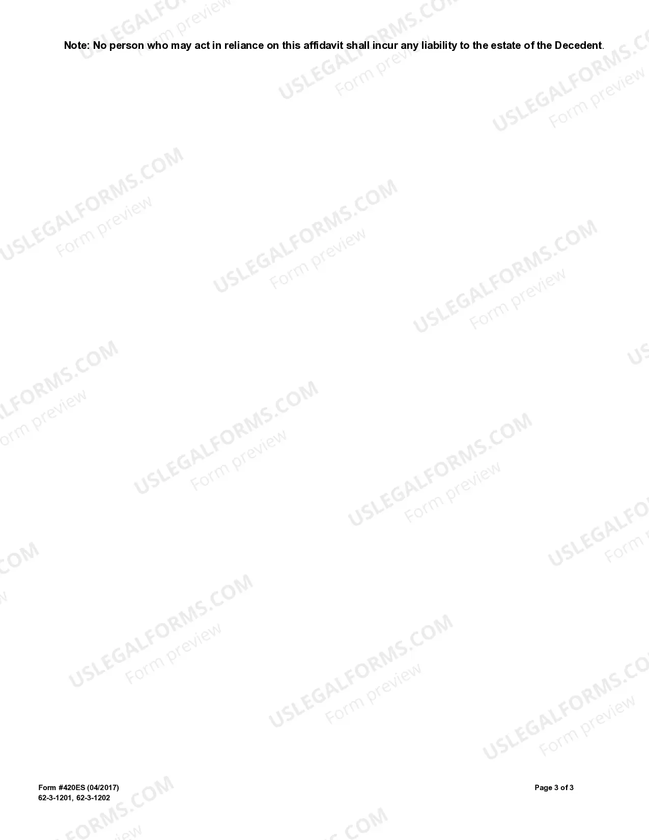 Preview Small Estate Heirship Affidavit for Estates Not More Than $25,000