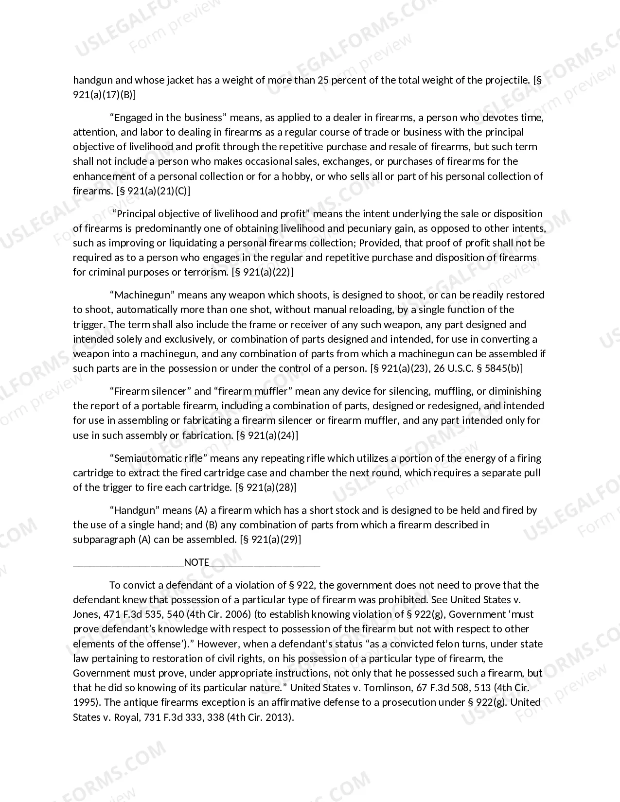 Preview DEFINITIONS