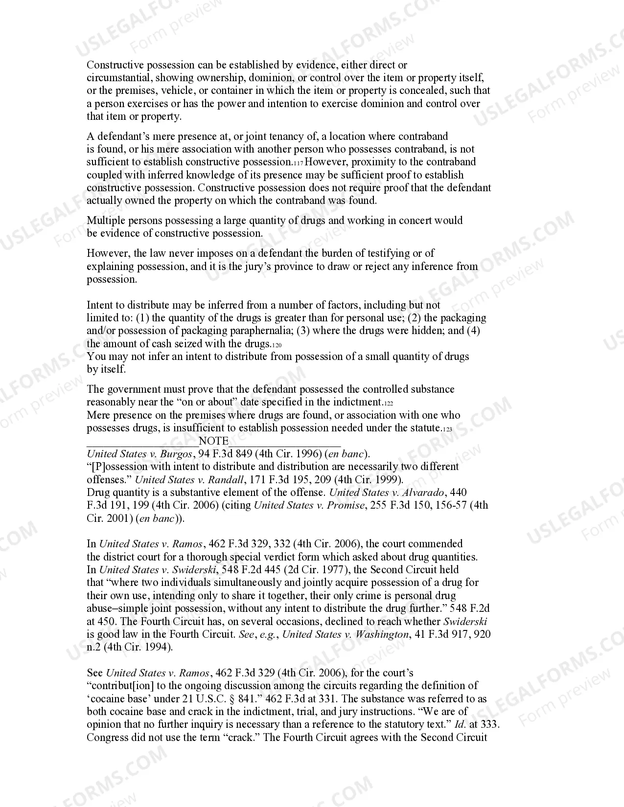 Preview DISTRIBUTION OR POSSESSION WITH INTENT TO DISTRIBUTE