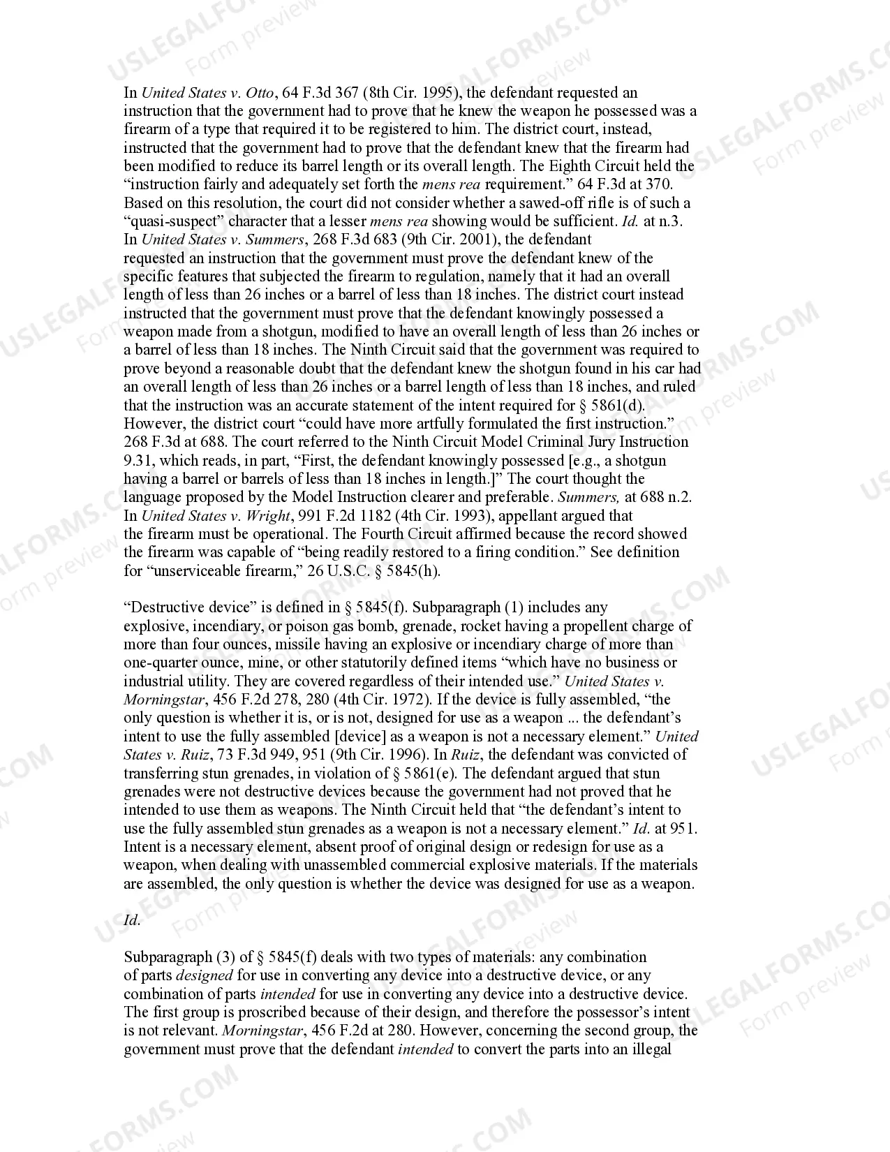 Preview NATIONAL FIREARMS ACT