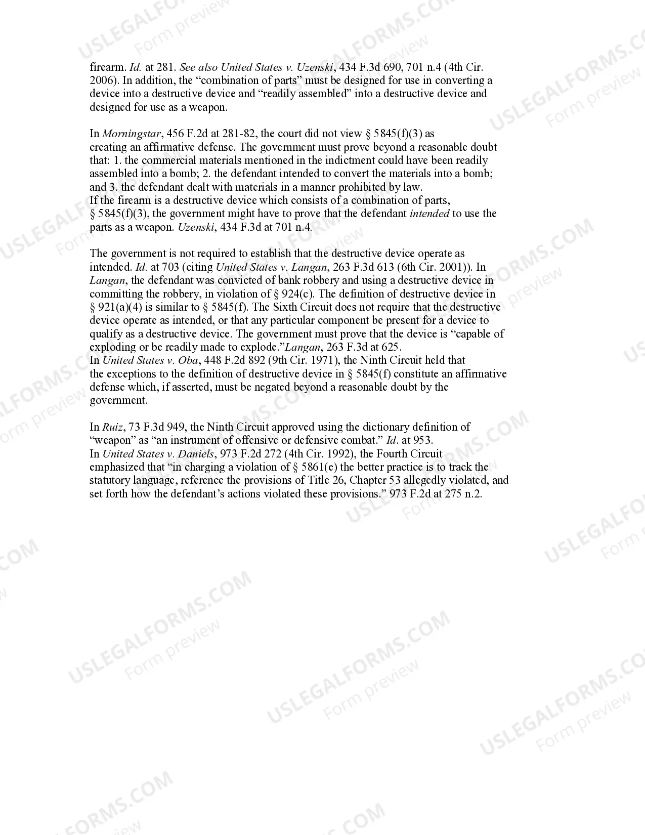 Preview NATIONAL FIREARMS ACT