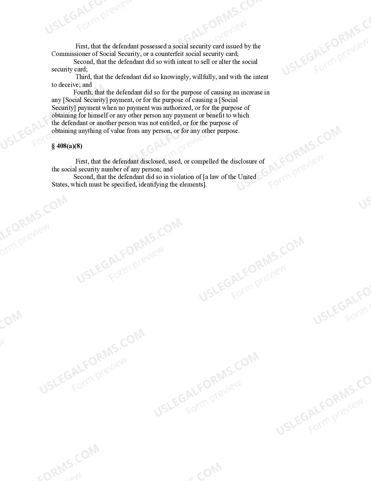 Preview SOCIAL SECURITY FRAUD