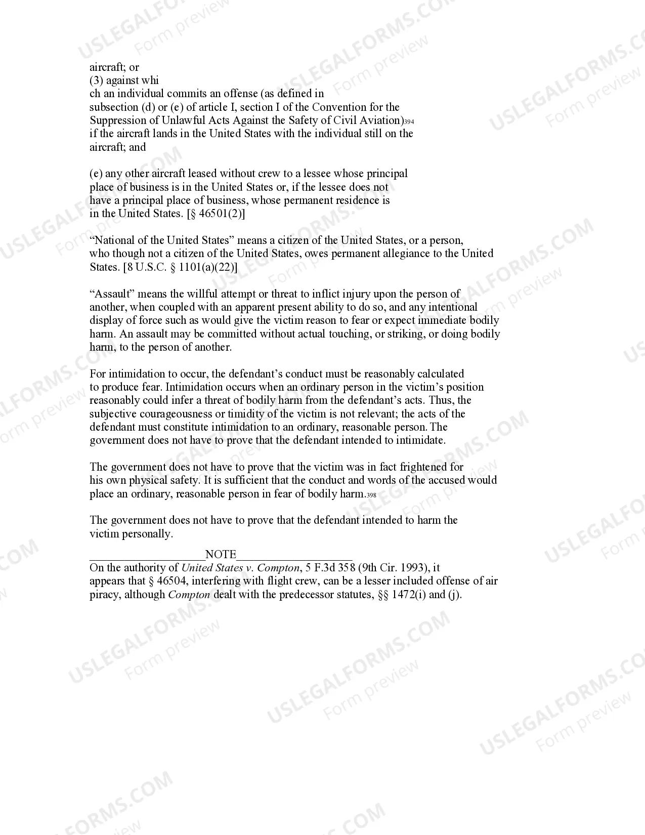 Preview AIRCRAFT PIRACY