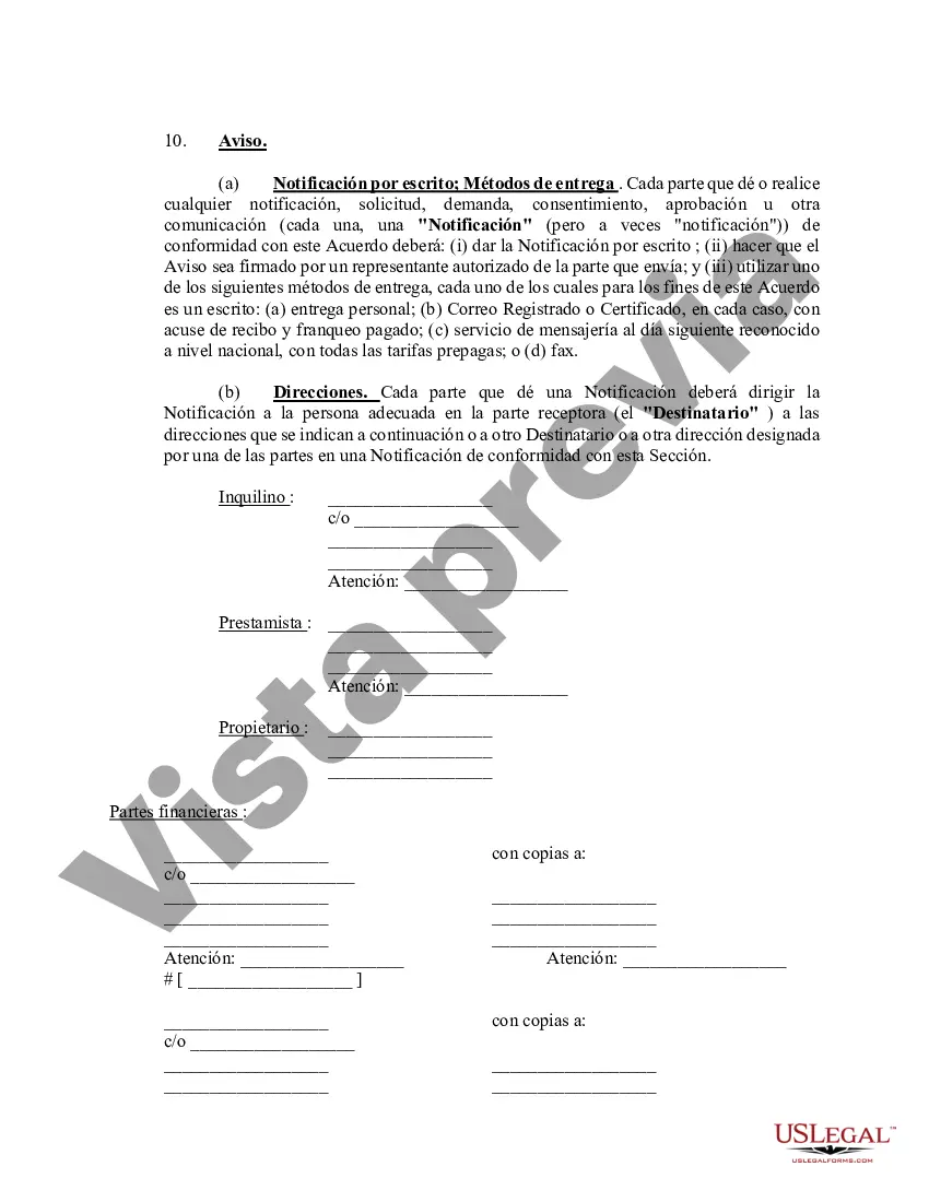 Preview Acuerdo de Subordinación, No Perturbación y Apertura
