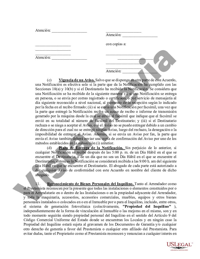 Preview Acuerdo de Subordinación, No Perturbación y Apertura