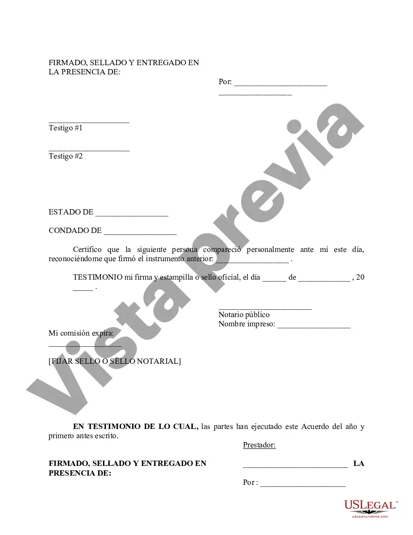 Preview Acuerdo de Subordinación, No Perturbación y Apertura