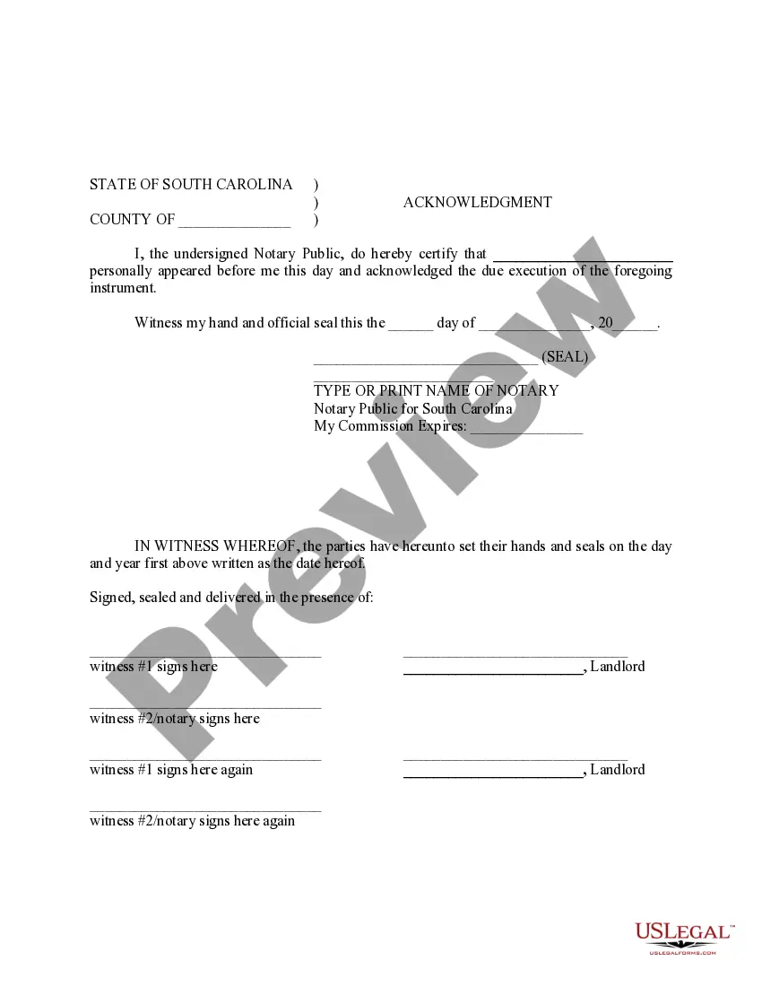 Preview Lease Agreement with Option to Purchase