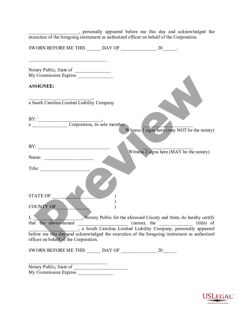 Preview Assignment and Assumption of Lease