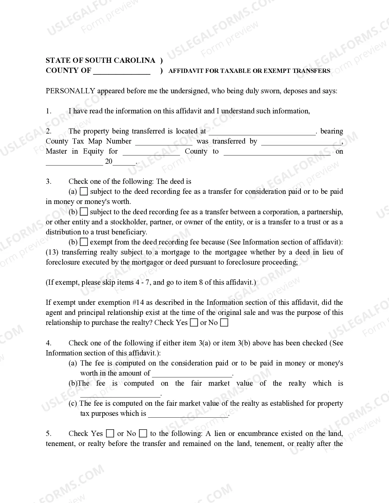 Preview Deed - Public Sale