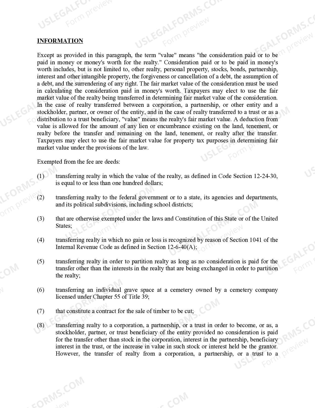 South Carolina Electric Line RightofWay Easement US Legal Forms