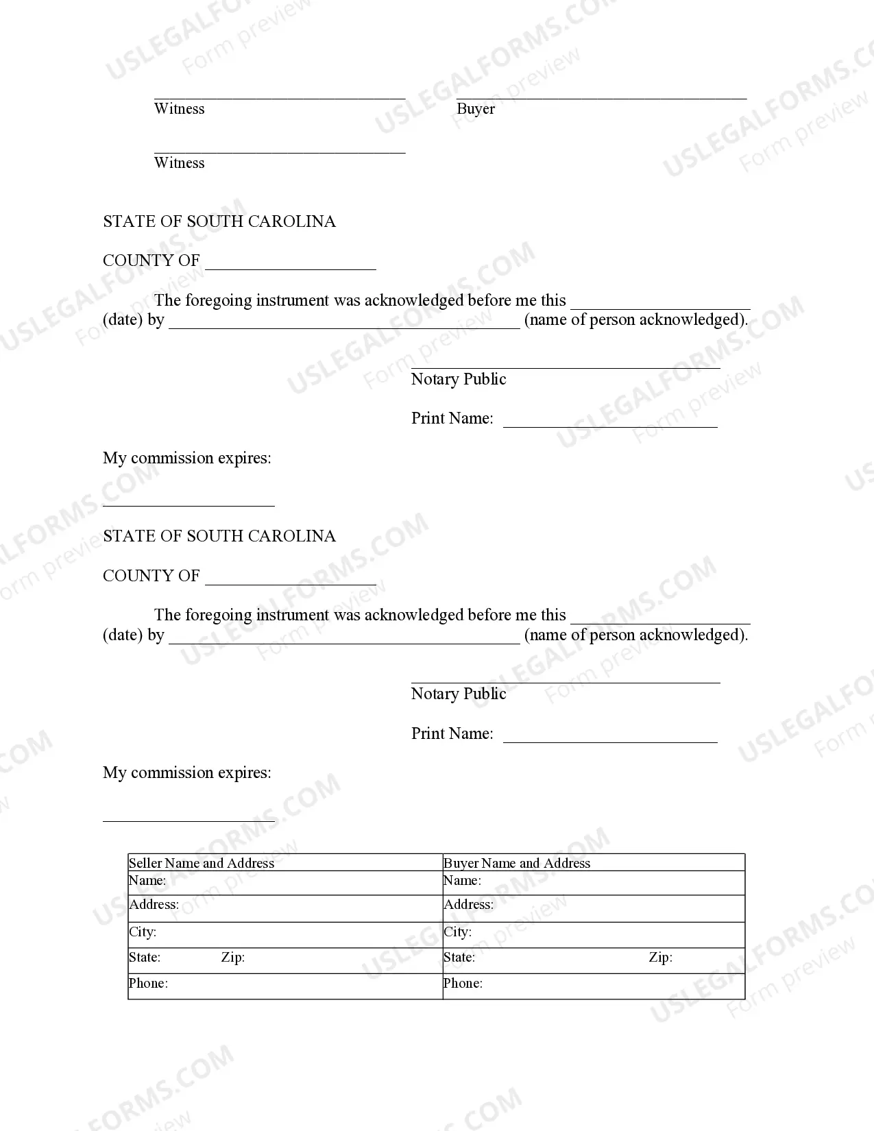 Preview Notice of Option for Recording