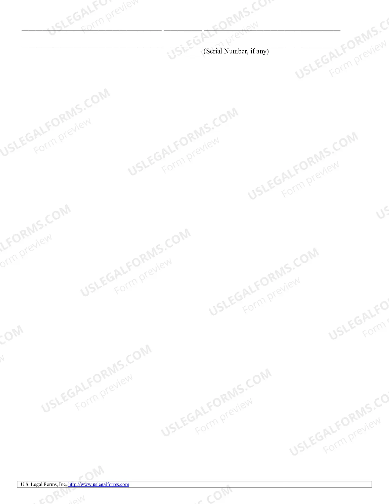 Preview Power of Attorney for Sale of Motor Vehicle