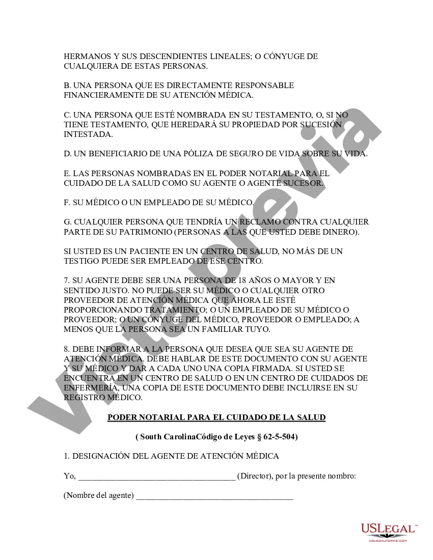 Preview Poder notarial legal para la atención de la salud