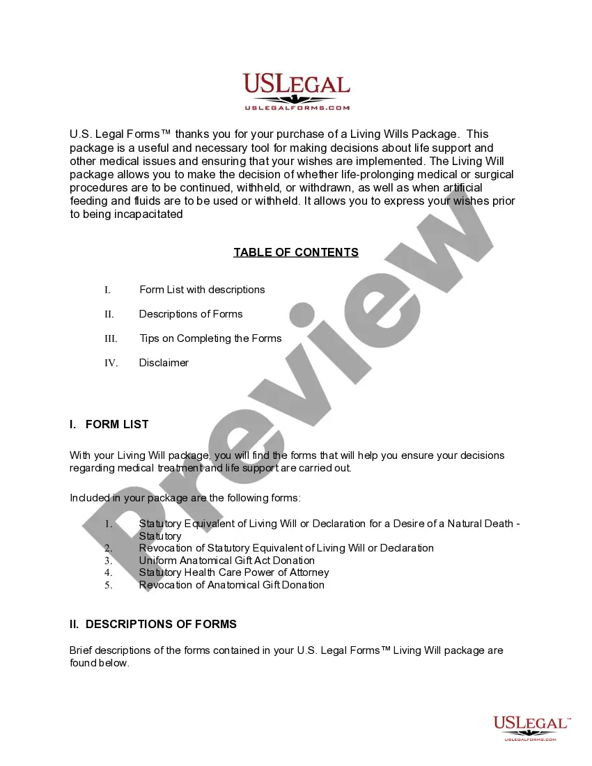 Get South Carolina Living Wills and Health Care Package Preview South Carolina Living Wills and Health Care Package