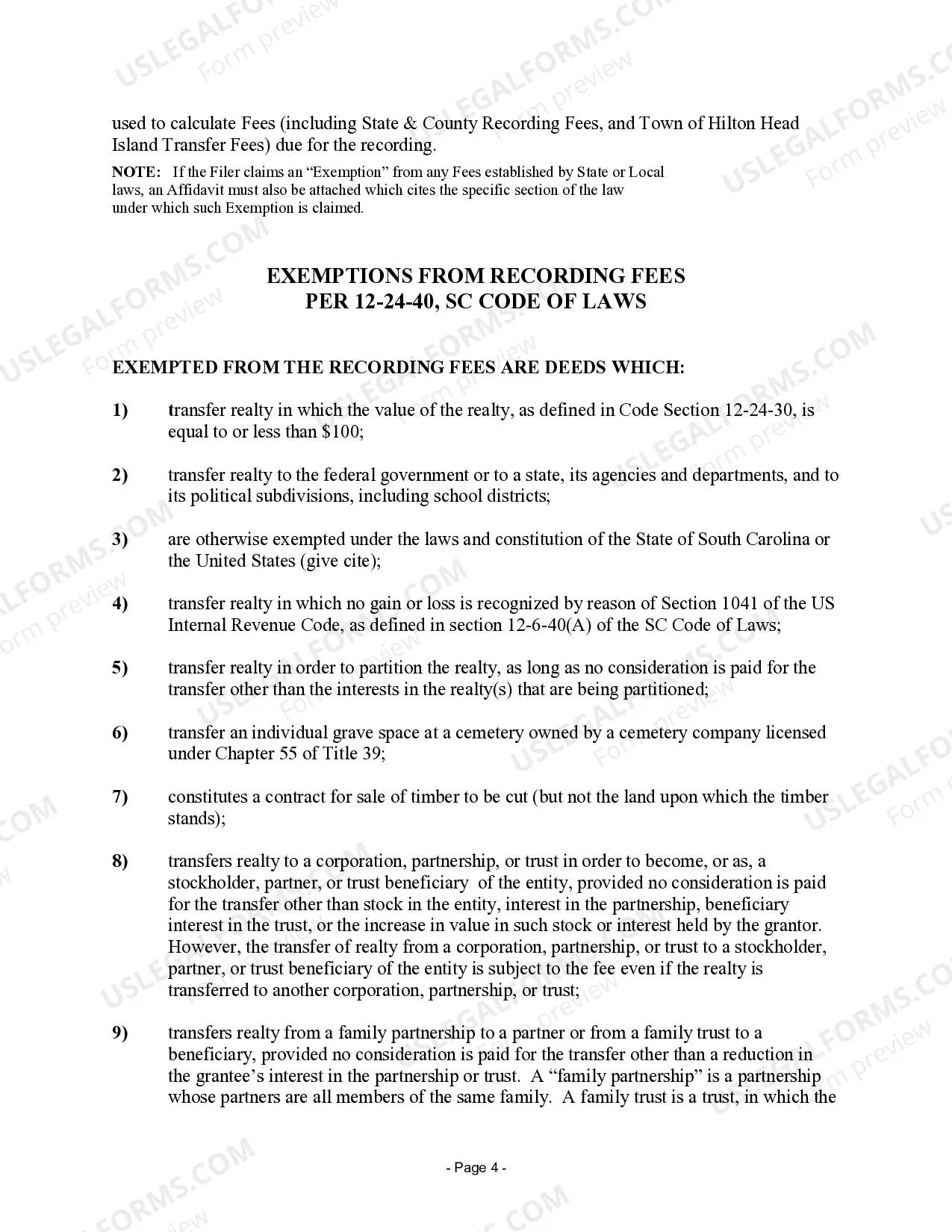 Preview Quitclaim Deed for Three Individuals to One Individual