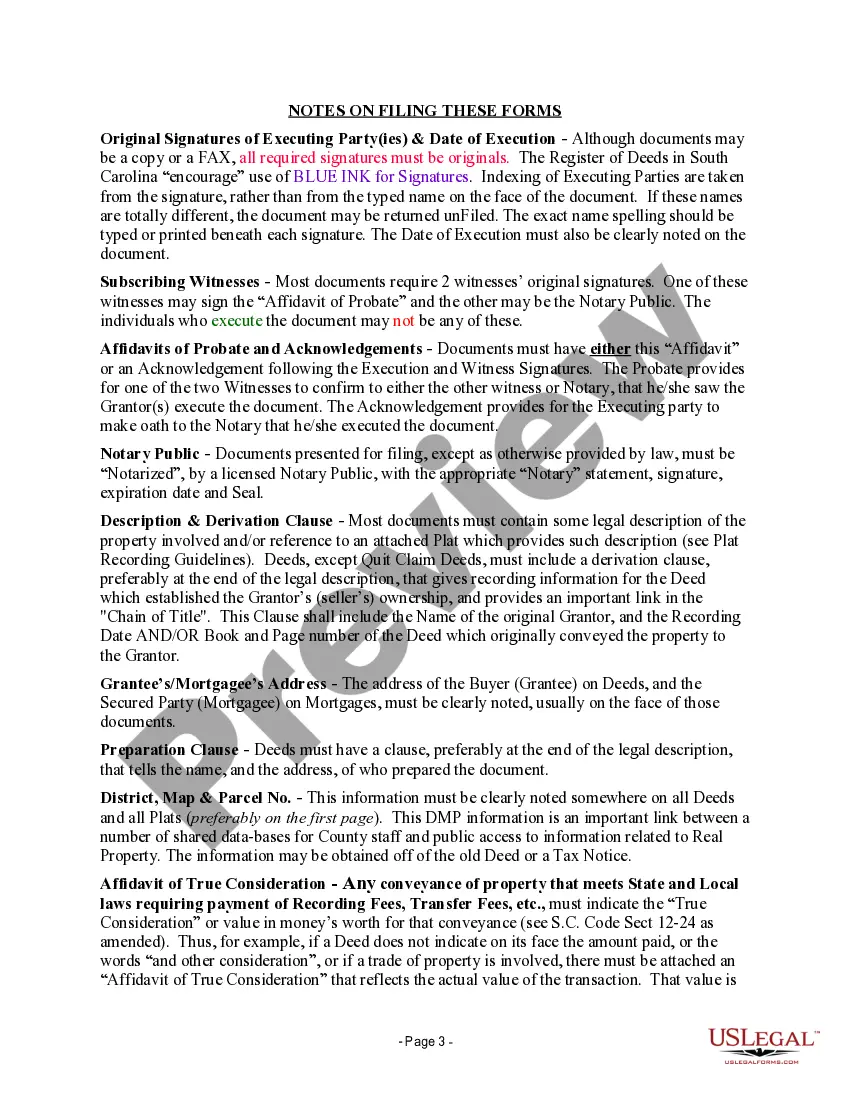 Preview Quitclaim Deed for Three Individuals to Husband and Wife