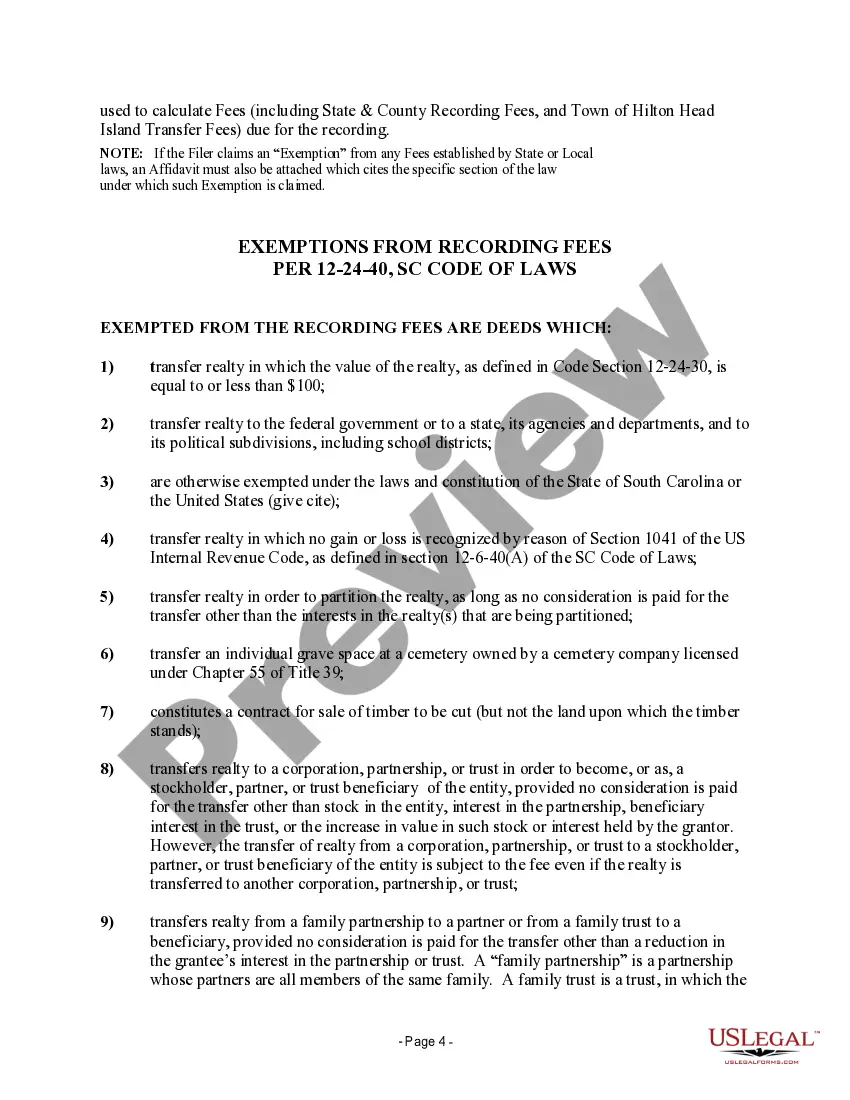 Preview Quitclaim Deed for Three Individuals to Husband and Wife