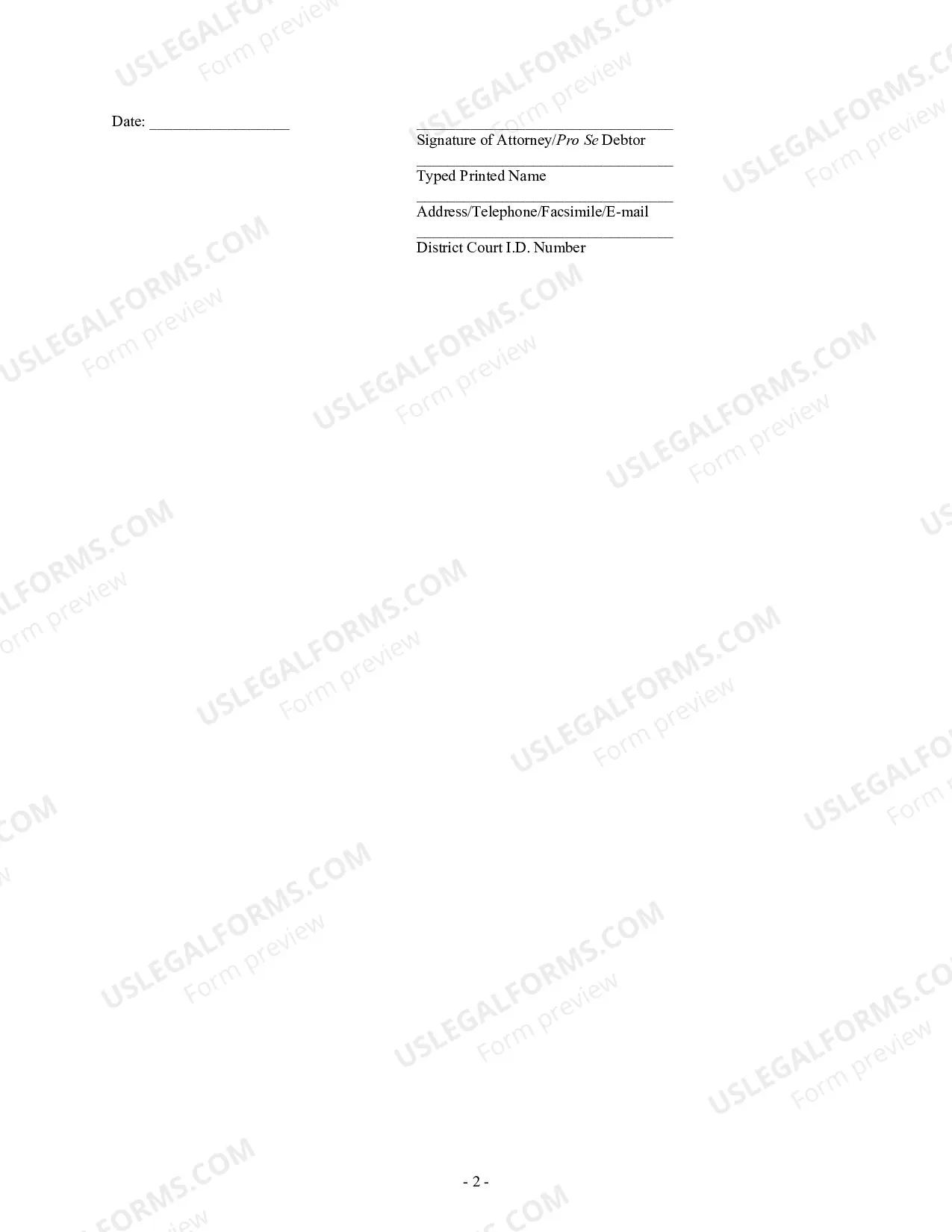 Preview Avoid Judicial Lien (Motion for Co-Owned Property)