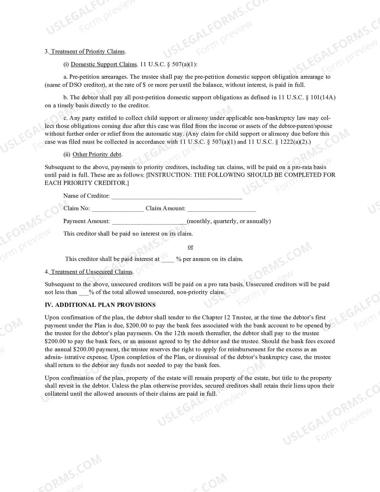 Preview Plan (Chapter 12)