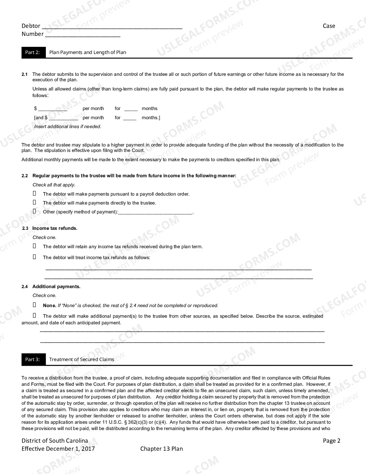 Preview Plan (Chapter 13) (Word) (PDF) (WordPerfect)
