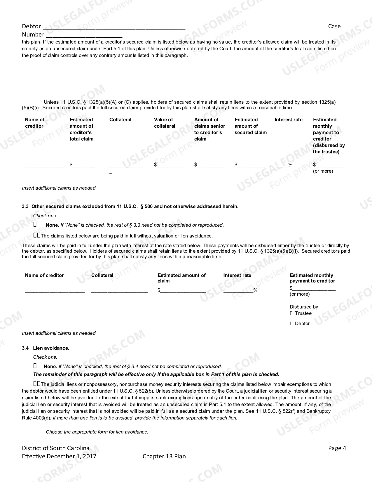 Preview Plan (Chapter 13) (Word) (PDF) (WordPerfect)