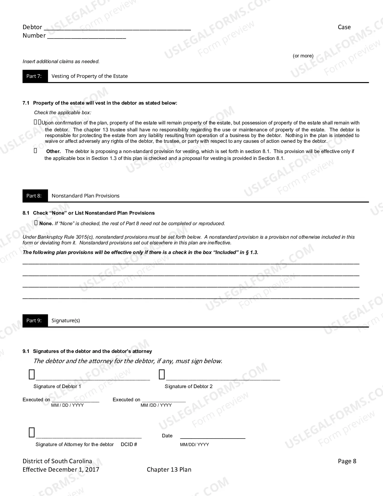 Preview Plan (Chapter 13) (Word) (PDF) (WordPerfect)