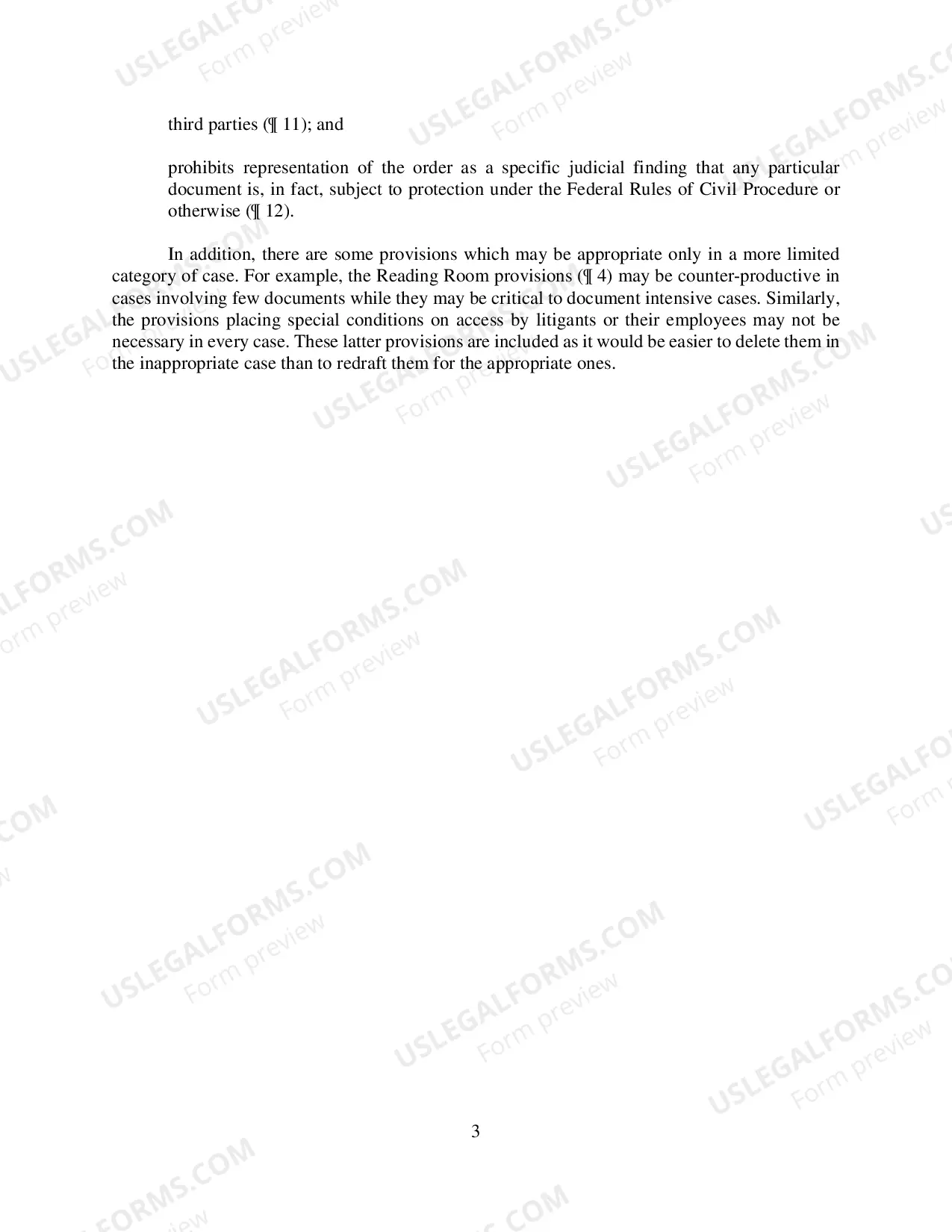 Preview Confidentiality Instructions
