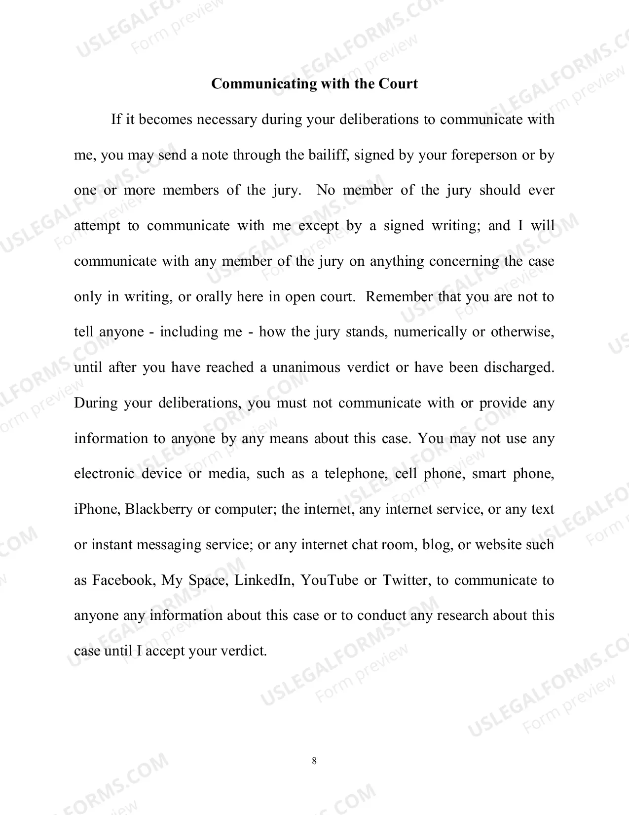 Preview Cain General Civil - Jury Instructions