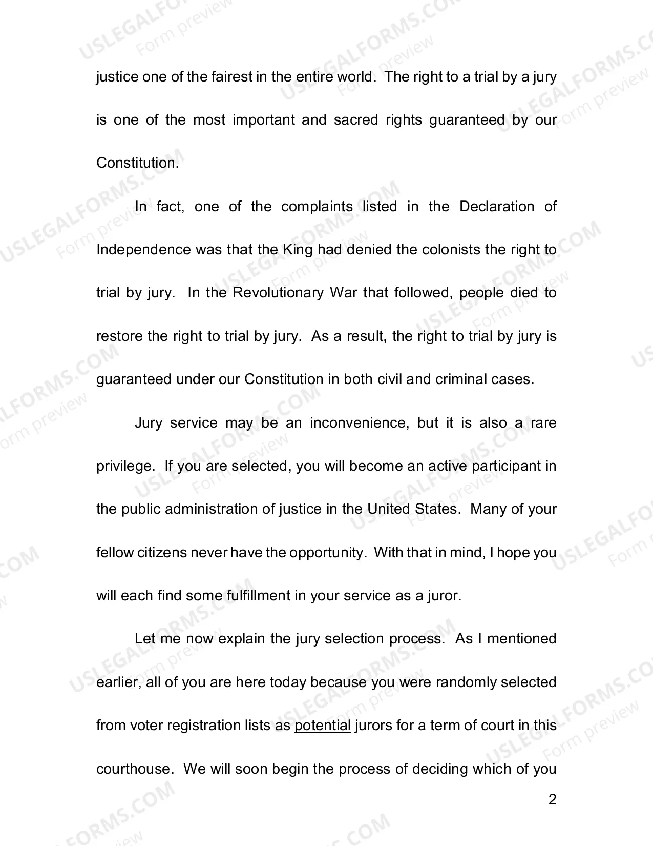 Preview Currie Jury Orientation Transcript