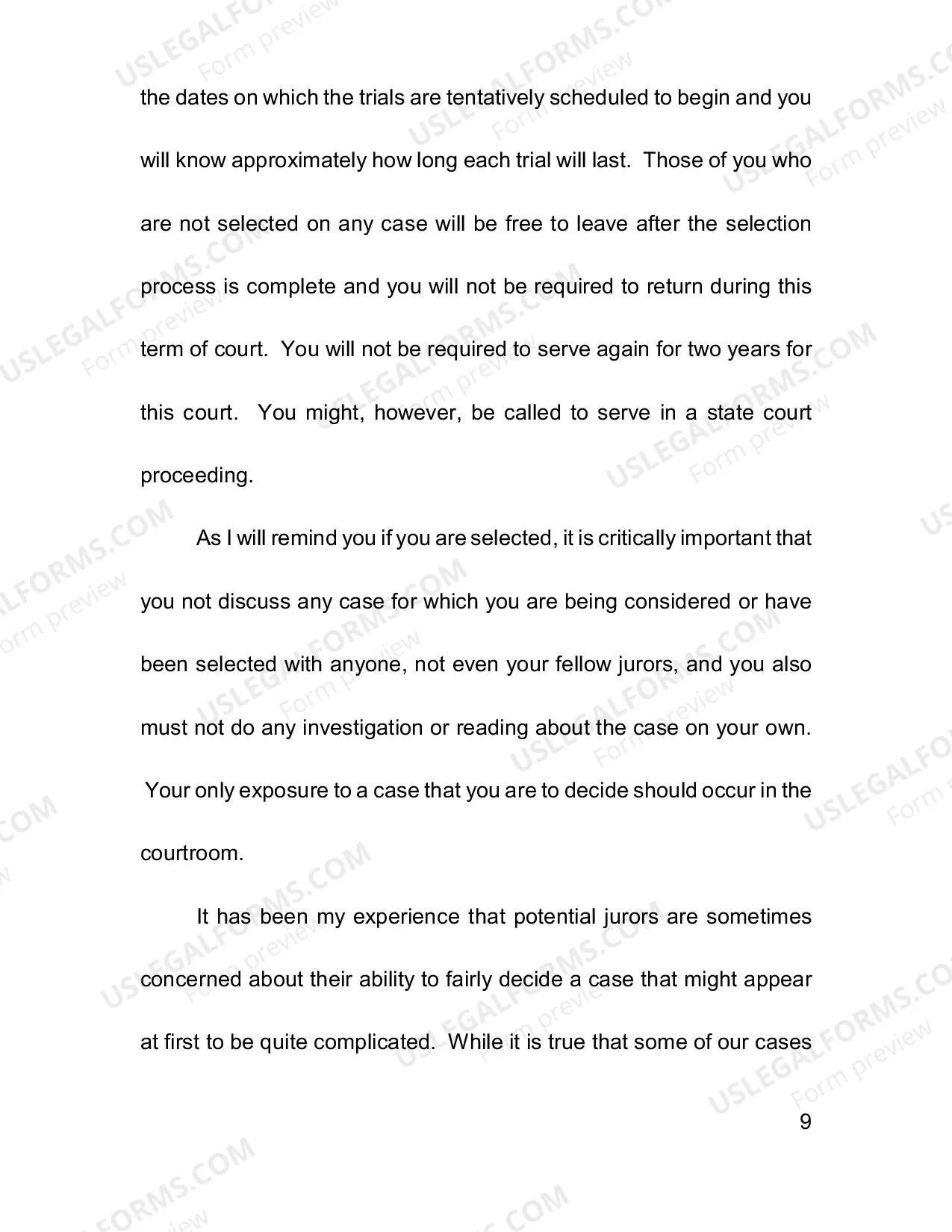 Preview Currie Jury Orientation Transcript