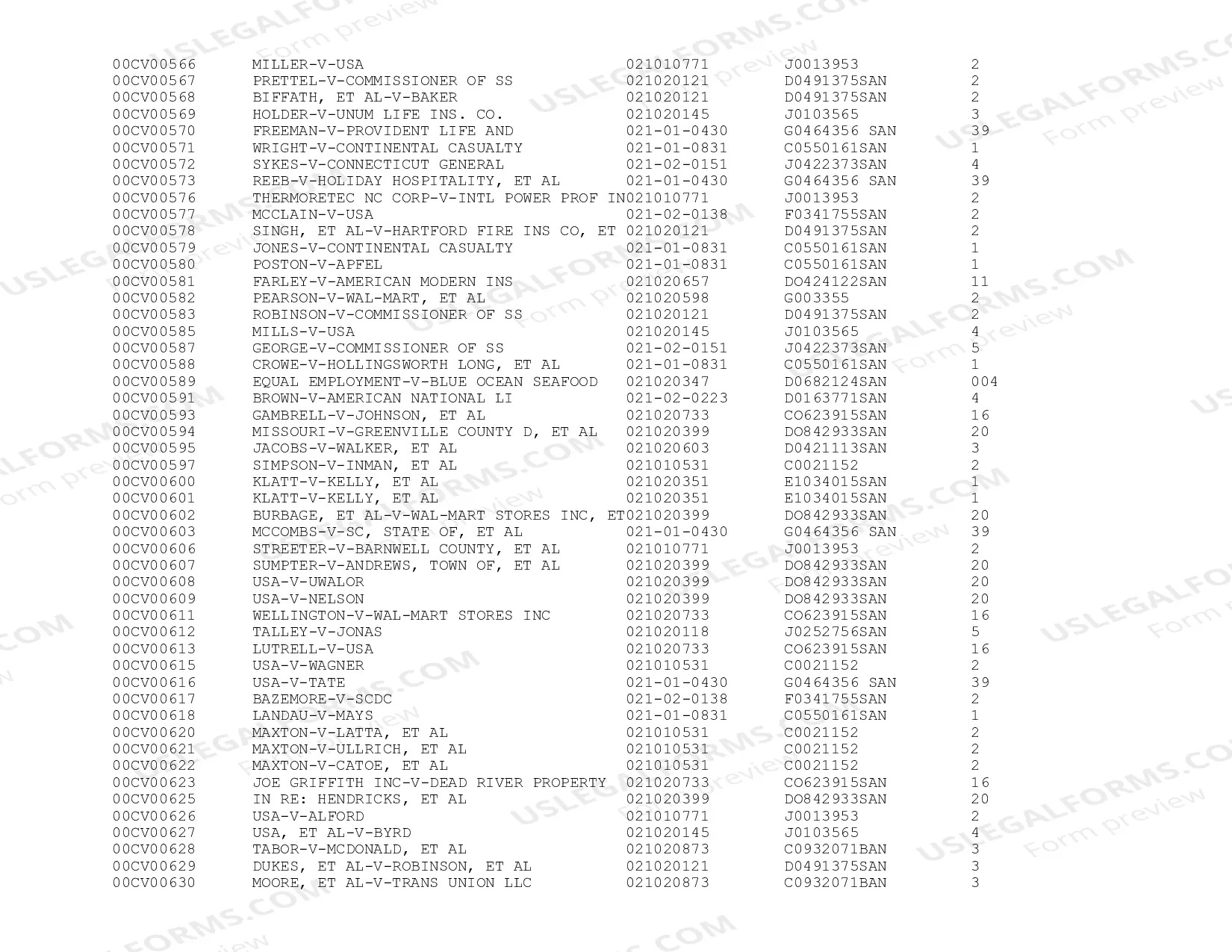 Preview Federal Records Center 2000