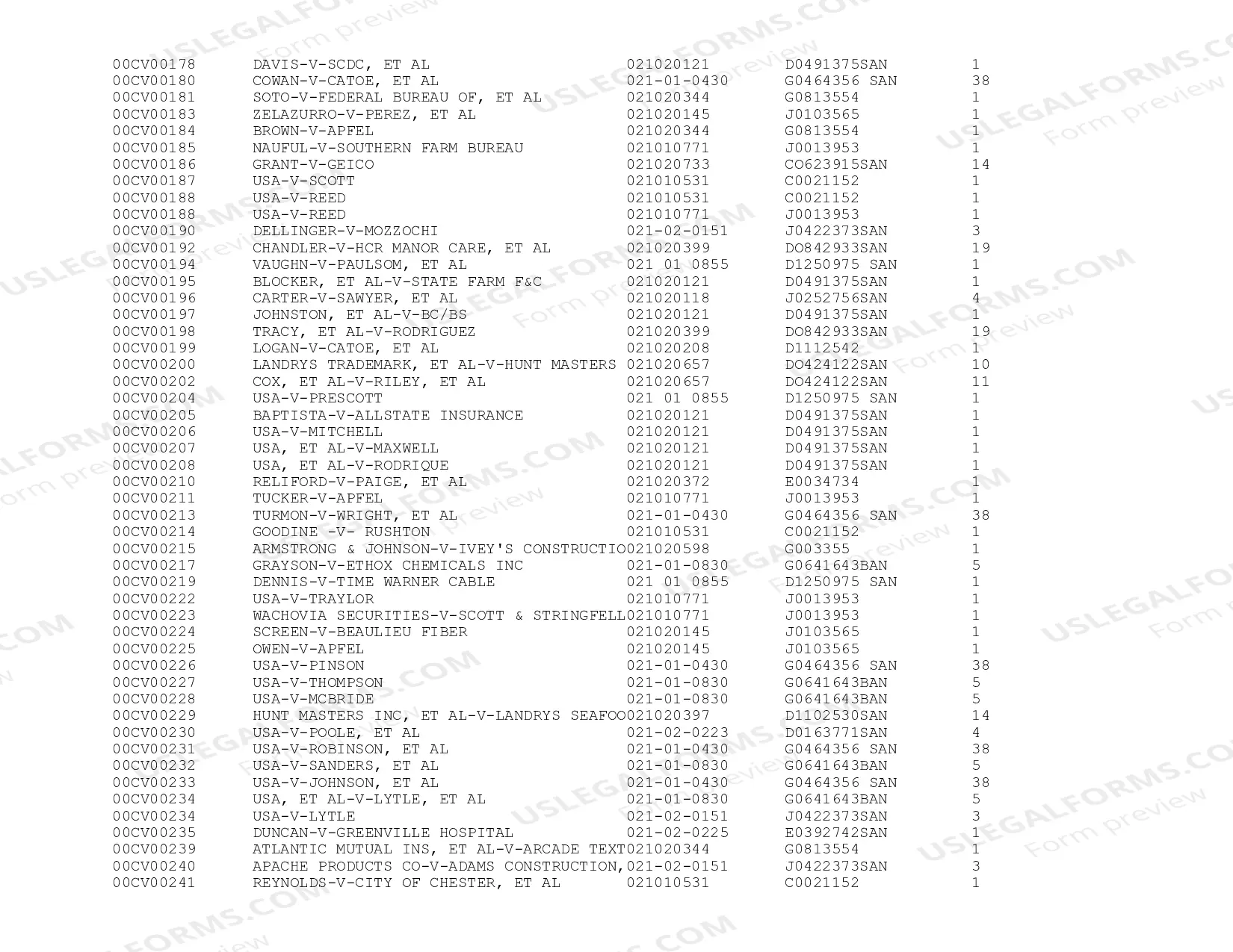 Preview Federal Records Center 2000