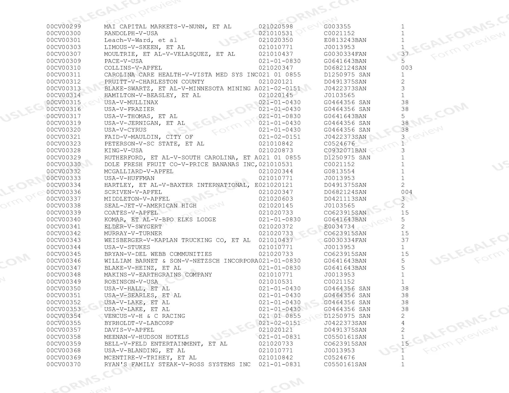 Preview Federal Records Center 2000