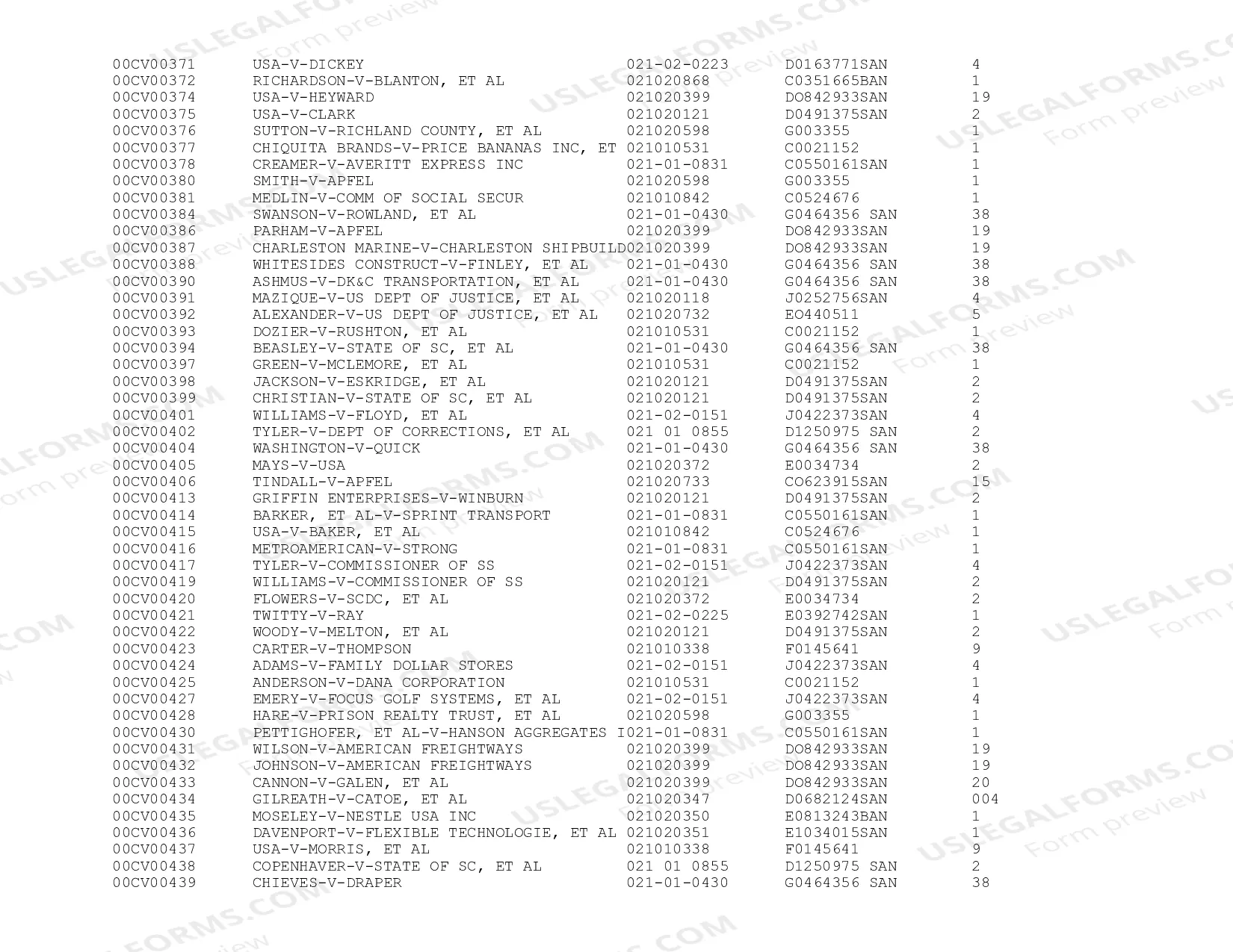 Preview Federal Records Center 2000